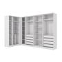 Imagem de Conjunto Closet Kappesberg Adapt Branco 4 Peças 337cm x 175cm