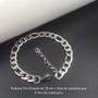Imagem de Conjunto Colar E Pulseira Prata Aço Inox Vários Modelos