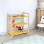 Imagem de Conjunto Colorê Para Quarto Infantil  Estante 75cm + Estante 150cm + Mesa Infantil com 4 Cadeiras