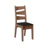 Imagem de CONJUNTO COM 02 CADEIRAS ITALIA Cedro Gold 61C