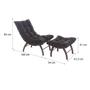 Imagem de Conjunto com 02 Poltronas e 02 Puffs Costela Aramada