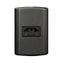 Imagem de Conjunto com 1 Tomada 2p+t 10a 250v, Modular, com Placa 4x2 e Suporte