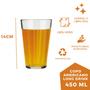 Imagem de Conjunto Com 10 Copo Americano Long Drink 450ml Vidro Nadir