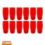 Imagem de Conjunto com 12 Copos de Vidro 370ml Florence Vermelho