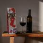 Imagem de Conjunto Com 12 Sacolas Para Bebidas Presente Natal Delicada