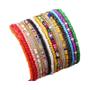 Imagem de Conjunto com 17 Pulseiras Elásticas de Grãos de Arroz - Estilo Boêmio para Praia