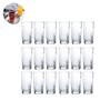 Imagem de Conjunto Com 18 Copos Vidro Bali Quadrado 320ml Transparente