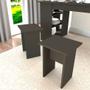 Imagem de Conjunto com 2 Bancos Barry Preto