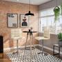 Imagem de Conjunto com 2 Banquetas Giratórias Fitz Creme