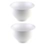 Imagem de Conjunto com 2 bowls de cerâmica 13cm 620ml branco