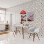 Imagem de Conjunto com 2 Cadeiras Dover com Braço Branco