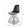 Imagem de Conjunto com 2 Cadeiras Eames Eiffel Preto