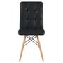 Imagem de Conjunto com 2 Cadeiras Flynn Eiffel Preto