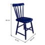 Imagem de Conjunto com 2 Cadeiras Irlanda Azul