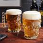Imagem de Conjunto Com 2 Canecas De Chopp Copos Caveira Skull Presente