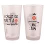 Imagem de Conjunto com 2 Copos Do Vasco de Vidro 475 ml