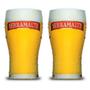 Imagem de Conjunto Com 2 Copos Para Cerveja e Chopp Serramalte 340ml