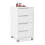 Imagem de Conjunto com 2 Gaveteiros Maia 8 GV Branco
