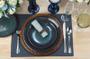 Imagem de CONJUNTO COM 2 GUARDANAPOS PONTO AJOUR ALGODAO LUXO CINZA CLARO 40x40CM ROYAL DECOR