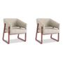 Imagem de Conjunto com 2 Poltronas Air Areia