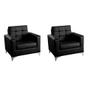 Imagem de Conjunto com 2 Poltronas Thainá Preto