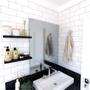 Imagem de Conjunto com 2 Prateleiras Corp Preto 50 cm