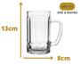 Imagem de Conjunto Com 24 Canecas De Chopp Cerveja De Vidro 400Ml