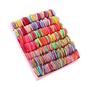 Imagem de Conjunto com 250/300 Elásticos de Cabelo Coloridos para Meninas