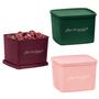 Imagem de Conjunto Com 3 Jeitoso 800 ML Pote Freezer Congelador E Geladeira Tupperware