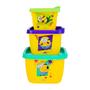 Imagem de Conjunto Com 3 Potes Conect Quadrado Colorido Disney Minions