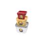 Imagem de Conjunto Com 3 Potes Conect Quadrado Colorido Disney Minions
