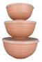 Imagem de Conjunto Com 3 Tigelas Bambu Bowls Rosa Art House