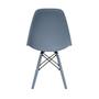 Imagem de Conjunto Com 4 Cadeiras Eames Azul Zimbro Empório Tiffany Base Em Polipropileno