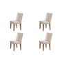 Conjunto Com 4 Cadeiras Para Sala de Jantar Milena Rufato Imagem de Conjunto Com 4 Cadeiras Para Sala de Jantar Milena Rufato
