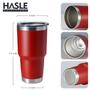 Imagem de Conjunto com 4 Copos de Aço Inoxidável HASLE OUTFITTERS (900ml) - Vermelho
