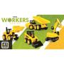 Imagem de Conjunto com 4 Máquinas Workers Séries Roma Brinquedos