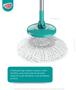 Imagem de Conjunto Com 5 Refil Microfibra Mop Giratório Flash Limp Limpeza Geral