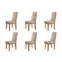 Imagem de Conjunto Com 6 Cadeiras Para Sala de Jantar Melissa Rufato