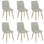 Imagem de Conjunto com 6 Cadeiras V1002 89cm X 44cm