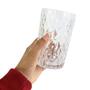 Imagem de Conjunto com 6 Copos de Vidro de Alta Qualidade Textura Bico de Jaca Capacidade de 370ml em cada