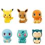 Imagem de Conjunto com 6 Figuras de Ação Pokémon - Pikachu, Charmander e Squirtle