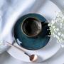 Imagem de Conjunto com 6 Xícaras de Café com Pires Orgânico Oceano 120ml