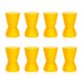 Imagem de Conjunto com 8 Bancos Nick Amarelo