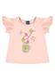 Imagem de Conjunto com Blusa e Short-Saia para Bebê Menina Bee Loop