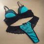 Imagem de Conjunto com Bojo e Tanga Modelo Fio Dental