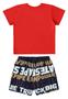 Imagem de Conjunto com Camiseta e Bermuda para Bebê Menino Bee Loop
