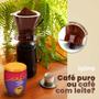 Imagem de Conjunto com Coador e Filtro para Cafe Reutilizavel Marrom Injetemp