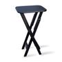 Imagem de *Conjunto com Jogo de Mesa Dobravel Bistrô Preto com 2 Cadeiras - Tarimata