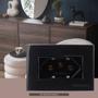 Imagem de Conjunto com Tomada para Moveis Margirius 2p+T 250v Preta 10A Sleek