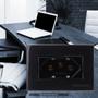 Imagem de Conjunto com Tomada para Moveis Margirius 2p+T 250v Preta 10A Sleek